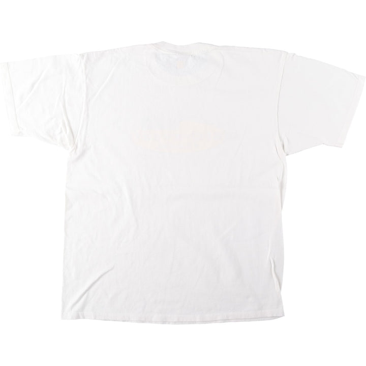 90'S Gildan Printed T-shirt Made in Canada Men's XL Vintage cotton white type Vintage Second Hand