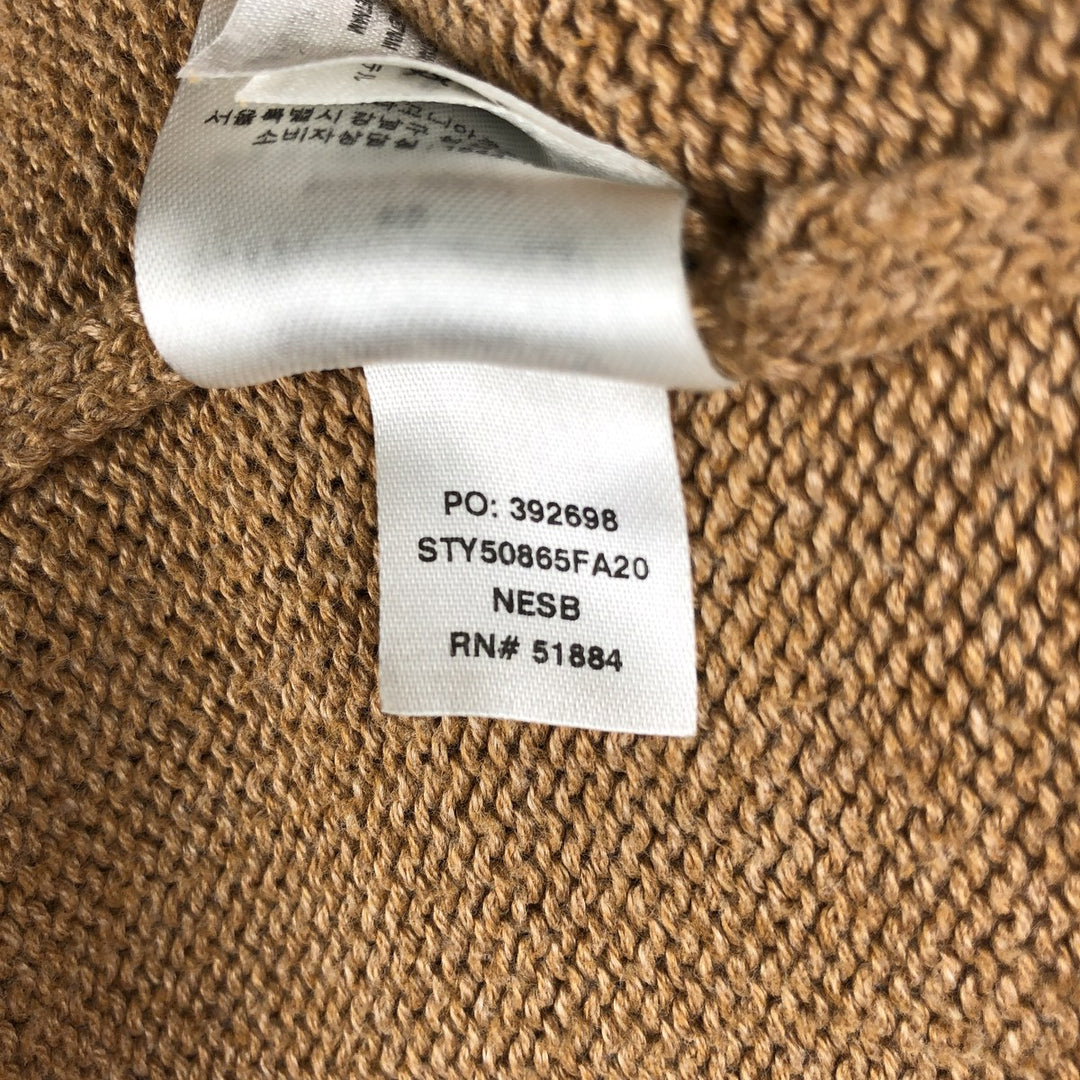 Patagonia 50865FA20 Cotton Knit Hoodie, Men's Size S (approx.) cotton Khaki type beige Vintage Second Hand