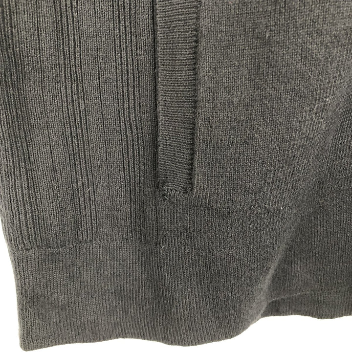 2000'S Calvin Klein Driver's Knit Sweater, Men's Size L (approx.) cotton black type Vintage Second Hand