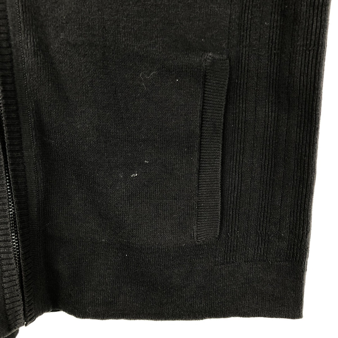2000'S Calvin Klein Driver's Knit Sweater, Men's Size L (approx.) cotton black type Vintage Second Hand