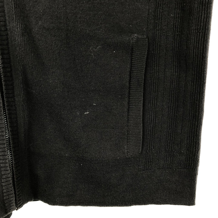 2000'S Calvin Klein Driver's Knit Sweater, Men's Size L (approx.) cotton black type Vintage Second Hand