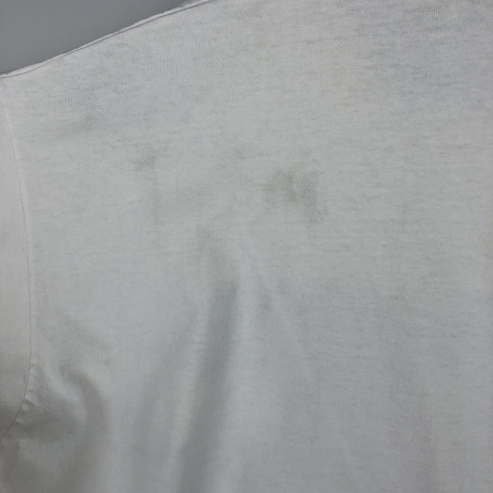 90'S Fruit of the Loom Tennessee Titans sports print t-shirt, made in USA, men's size XL equivalent, vintage. cotton white type Vintage Second Hand