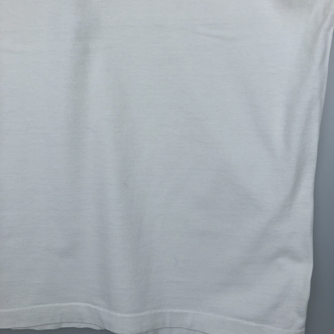 90'S Fruit of the Loom Tennessee Titans sports print t-shirt, made in USA, men's size XL equivalent, vintage. cotton white type Vintage Second Hand