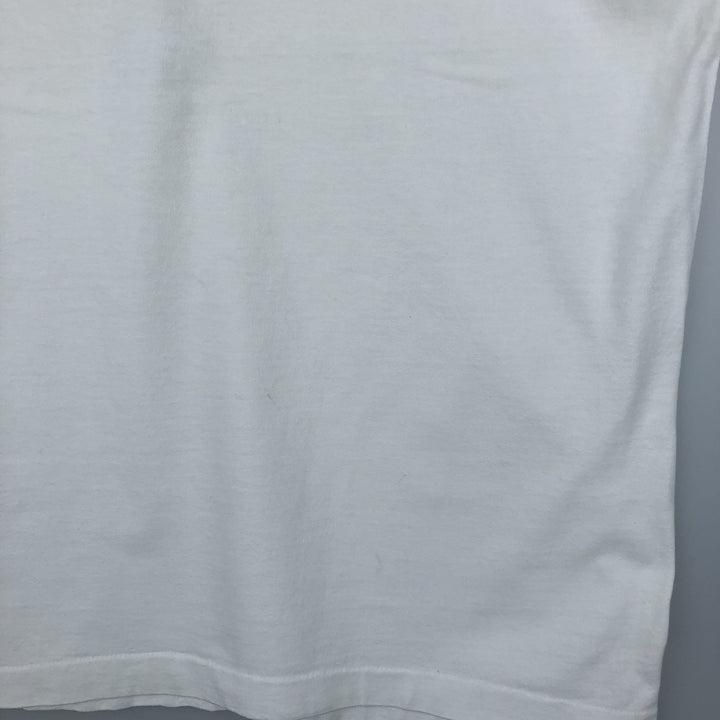 90'S Fruit of the Loom Tennessee Titans sports print t-shirt, made in USA, men's size XL equivalent, vintage. cotton white type Vintage Second Hand