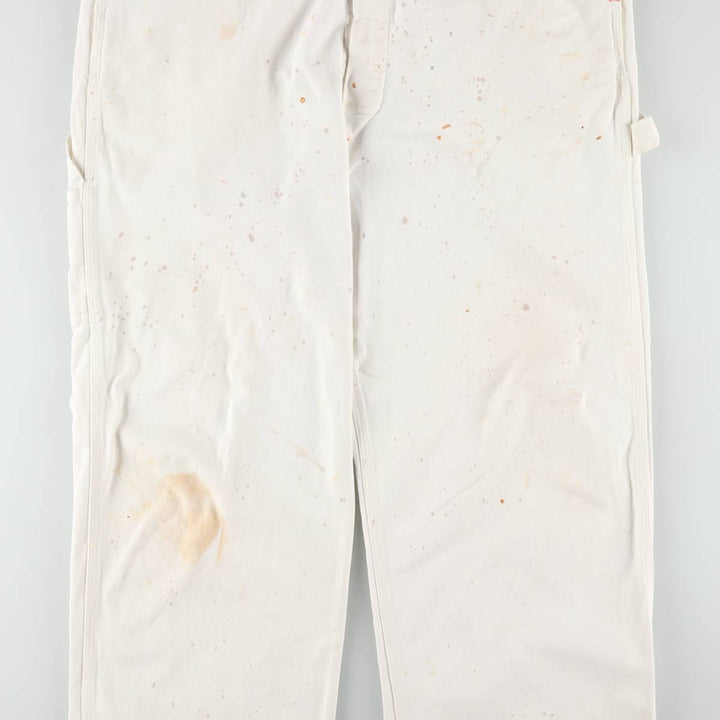 Big Yank denim overalls, made in the USA, men's size W39 (approx.). cotton white type Vintage Second Hand