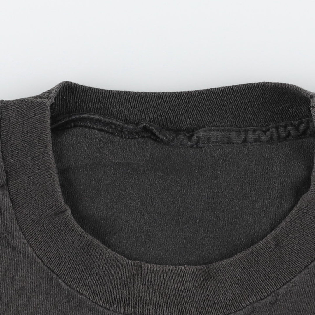 Vintage printed T-shirt from the 1990s, equivalent to men's size L. unclear black type Vintage Second Hand