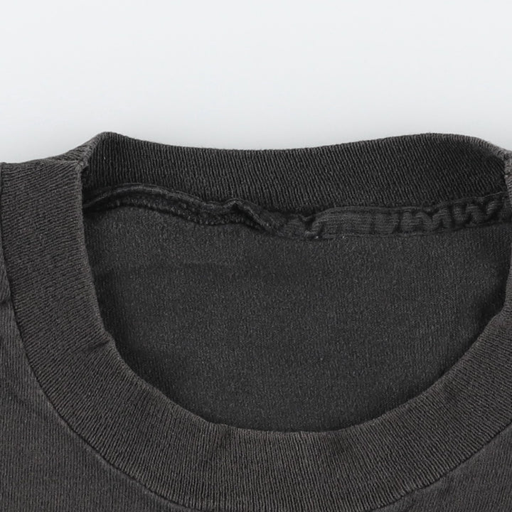Vintage printed T-shirt from the 1990s, equivalent to men's size L. unclear black type Vintage Second Hand