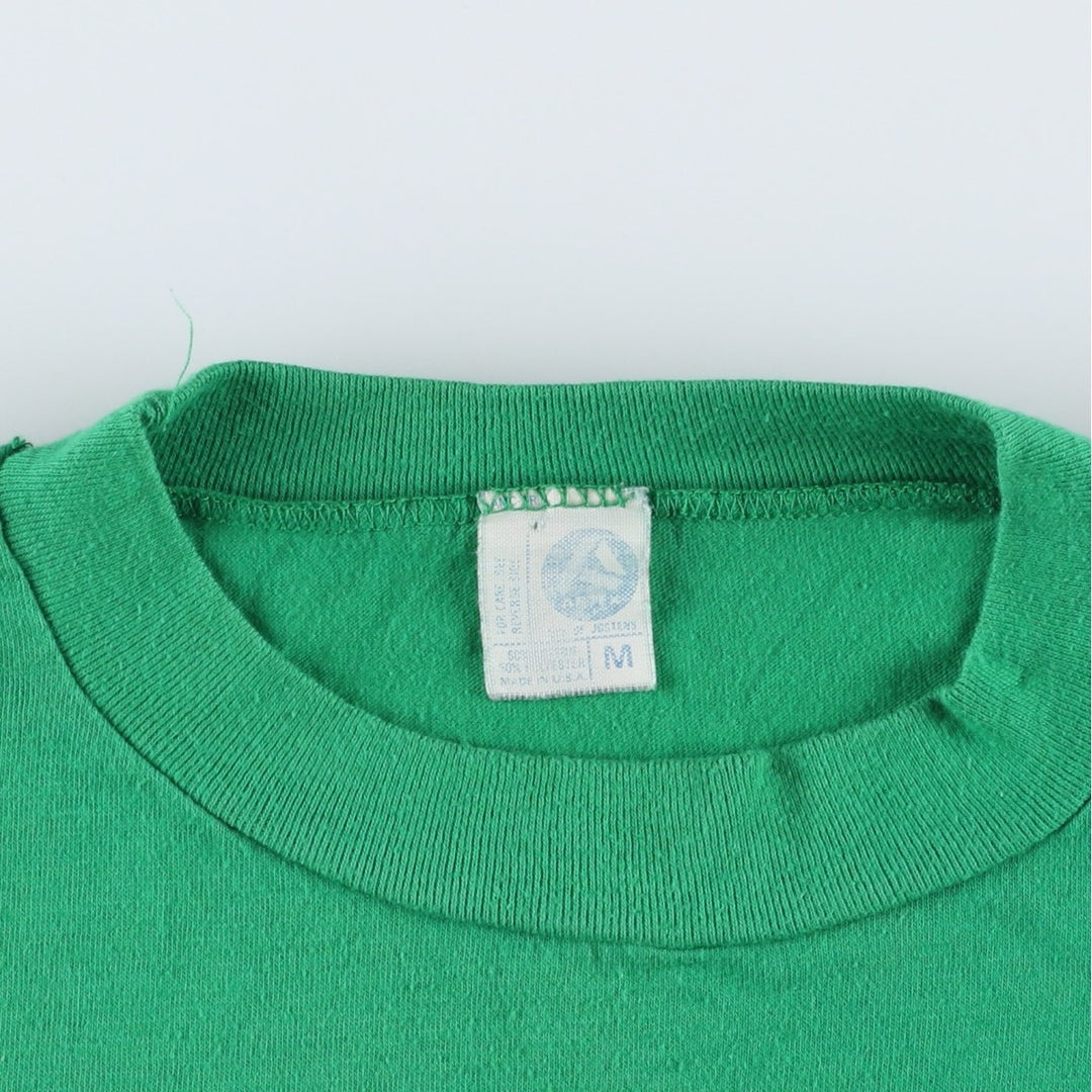 90'S Artex USMC Military Print T-Shirt, Made in USA, Men's Size M (Equivalent), Vintage unclear green type Vintage Second Hand