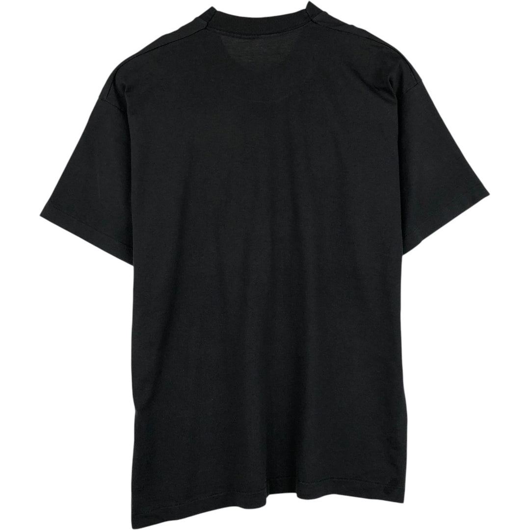 90'S LUXOTTICA Advertising T-Shirt, Men's XL equivalent, Vintage unclear black type Vintage Second Hand