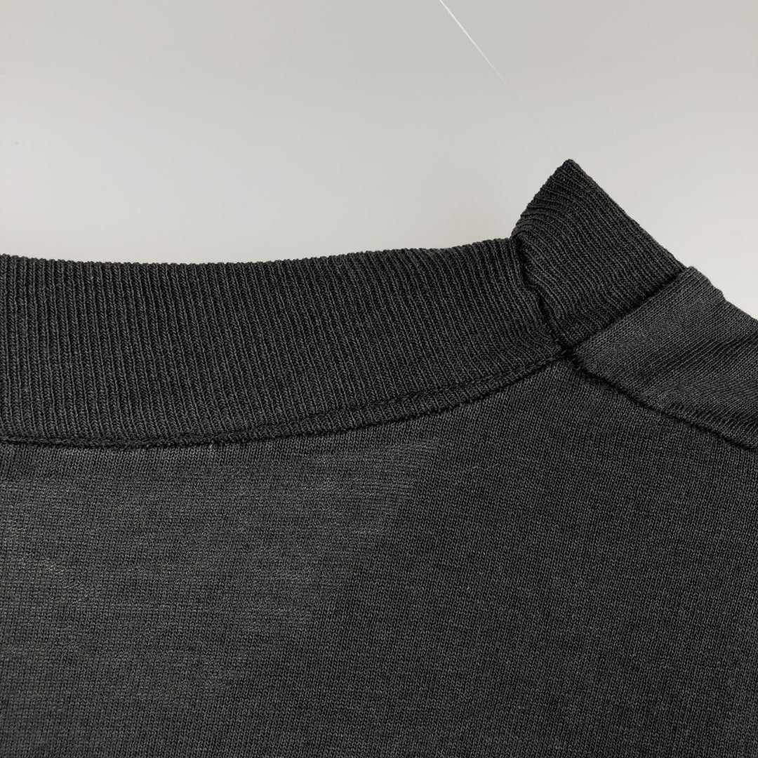 90'S LUXOTTICA Advertising T-Shirt, Men's XL equivalent, Vintage unclear black type Vintage Second Hand