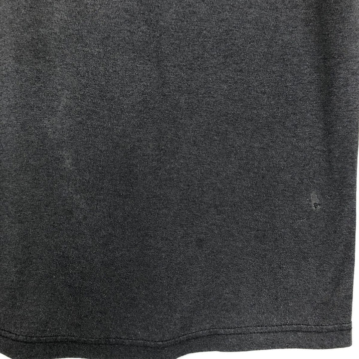 80s-90'S Stedman AGSPALDING and BROS sKetChboOok3 Advertising T-Shirt, Made in USA, Men's Size L (Equivalent), Vintage polyester Charcoal Vintage Second Hand