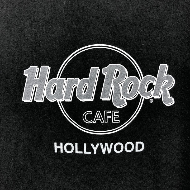 90'S HARD ROCK CAFE Hard Rock Cafe Advertising T-shirt Men's XL Vintage cotton black type Vintage Second Hand
