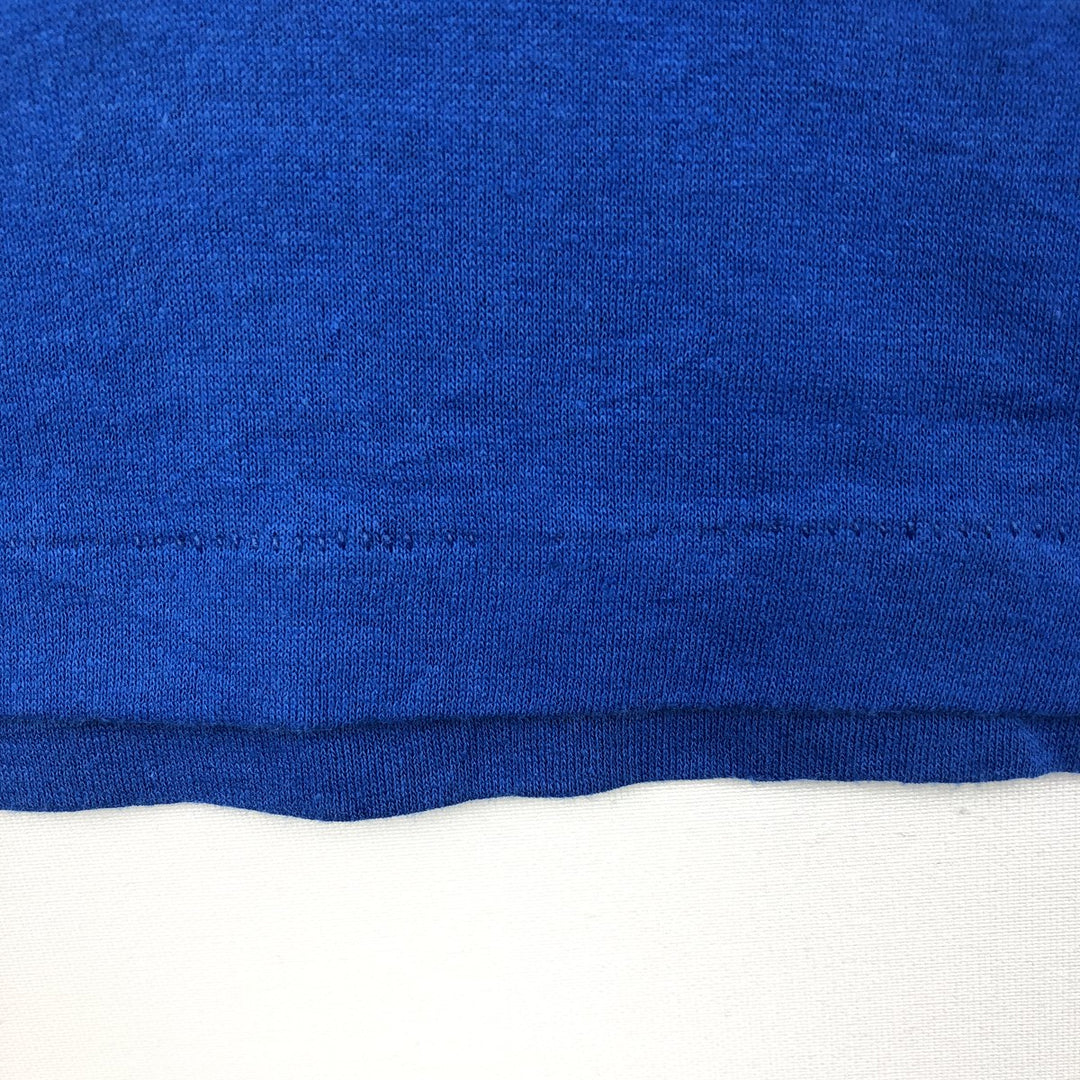 ~90'S Tee Jays Busch Gardens Advertising T-Shirt Made in USA Men's XL equivalent Vintage cotton blue type Vintage Second Hand