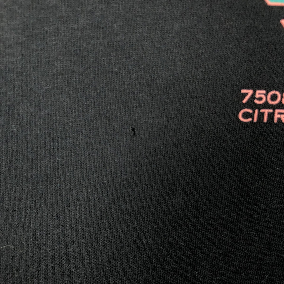 90'S Fruit of the Loom River City Chiropractic Advertising T-shirt, Made in USA, Men's Size L (approx.) cotton black type Vintage Second Hand
