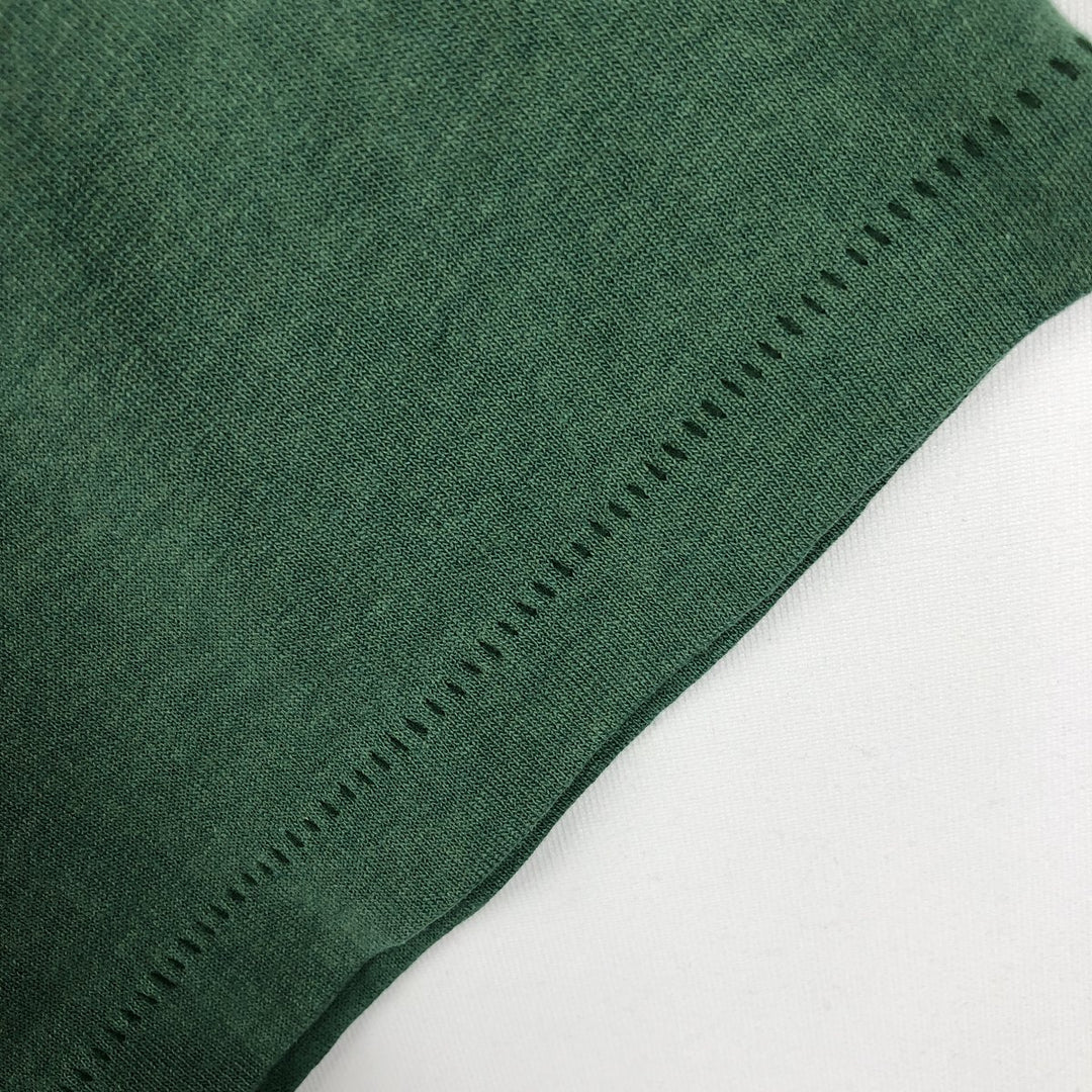90'S Hanes HEAVYWEIGHT 50 cotton green type Vintage Second Hand