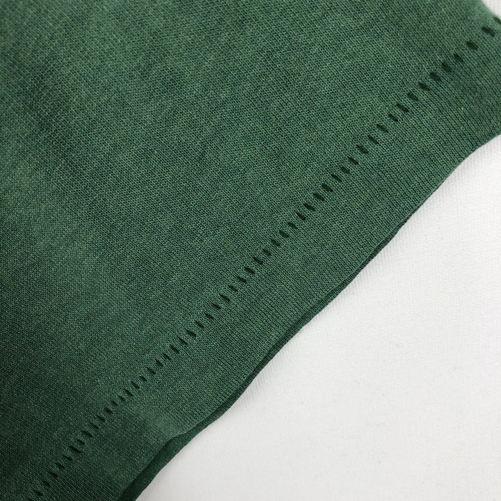 90'S Hanes HEAVYWEIGHT 50 cotton green type Vintage Second Hand