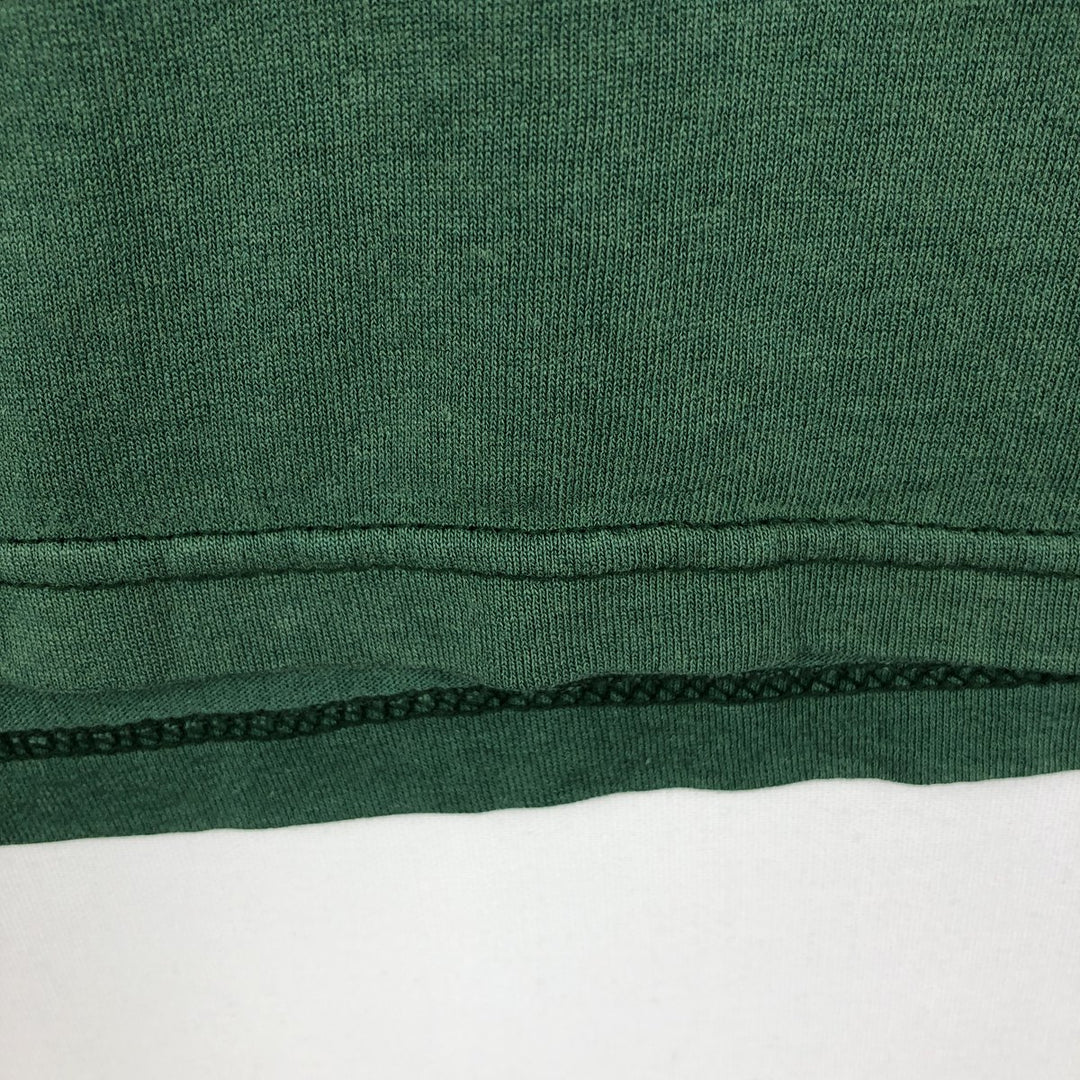 90'S Hanes HEAVYWEIGHT 50 cotton green type Vintage Second Hand