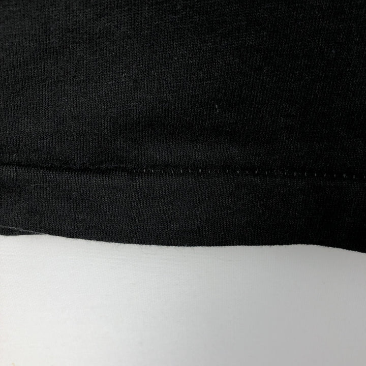90'S Hanes DELLA NOTTE Advertising T-Shirt, Made in USA, Men's XL equivalent, Vintage cotton black type Vintage Second Hand