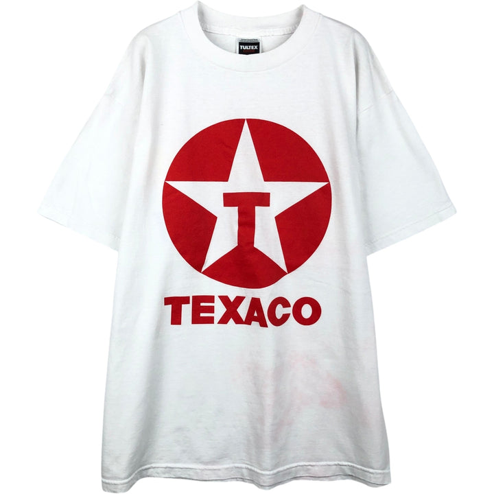 90'S TULTEX NASCAR Advertising T-Shirt, Men's XL equivalent, Vintage cotton white type Vintage Second Hand
