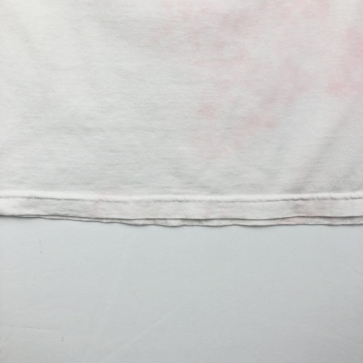 90'S TULTEX NASCAR Advertising T-Shirt, Men's XL equivalent, Vintage cotton white type Vintage Second Hand
