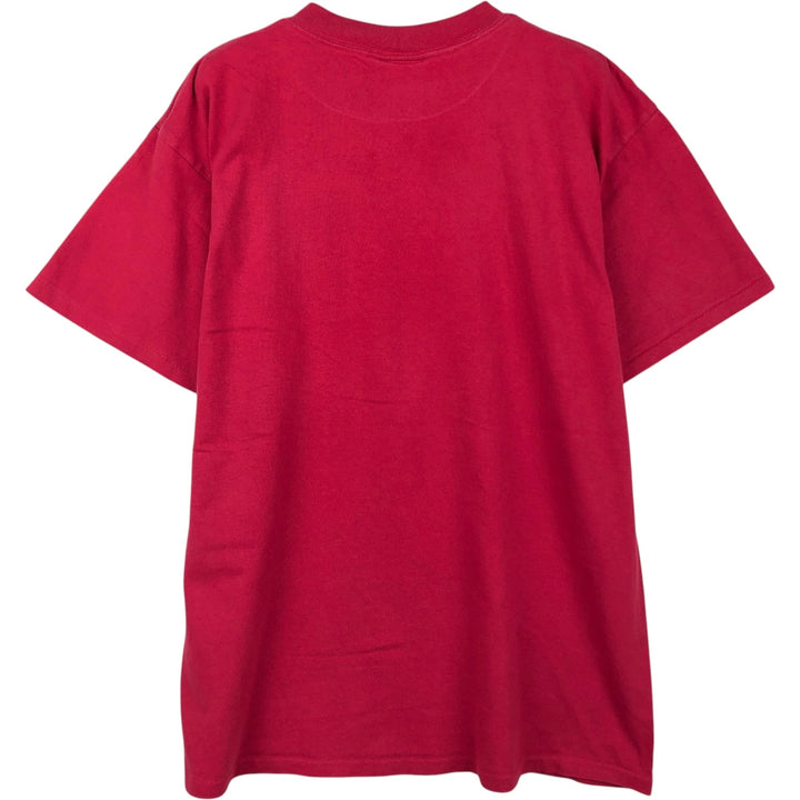 90'S Planet Hollywood Advertising T-Shirt, Made in USA, Men's Size L (approx.), Vintage cotton red type Vintage Second Hand