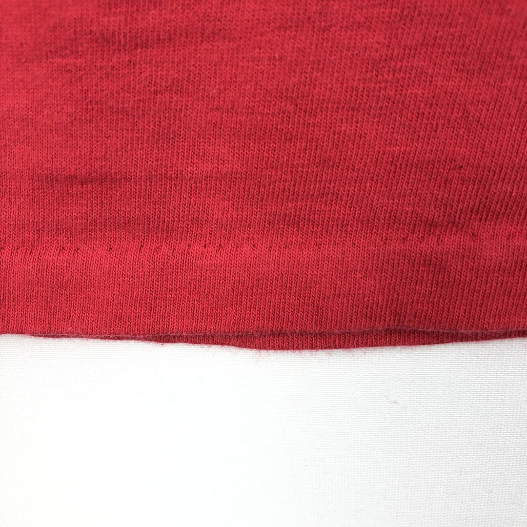90'S Planet Hollywood Advertising T-Shirt, Made in USA, Men's Size L (approx.), Vintage cotton red type Vintage Second Hand