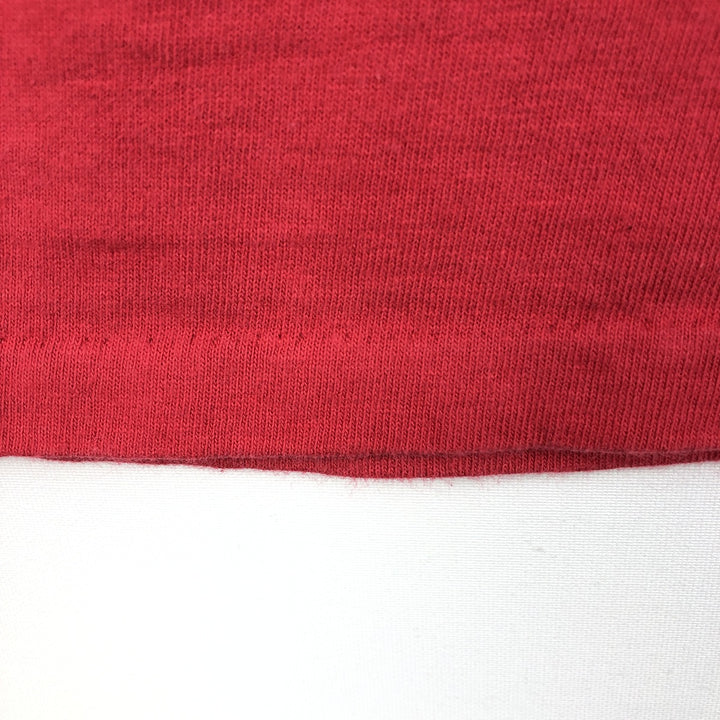 90'S Planet Hollywood Advertising T-Shirt, Made in USA, Men's Size L (approx.), Vintage cotton red type Vintage Second Hand