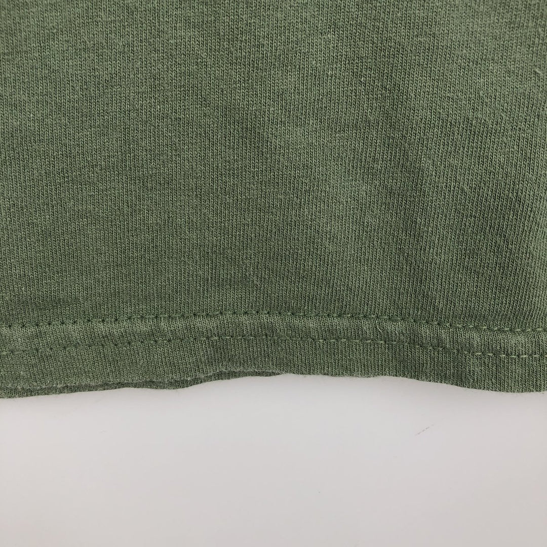 2000'S Gildan BUCKMASTERS advertising T-shirt, men's size XL (approx.) cotton green type Vintage Second Hand