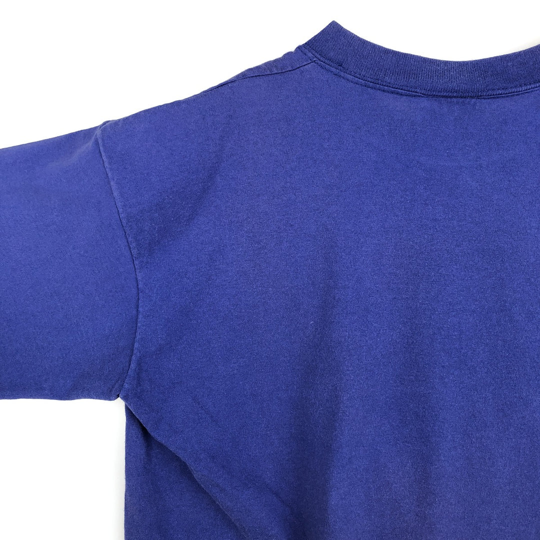90'S Planet Hollywood Advertising T-Shirt, Made in USA, Men's Size M (approx.), Vintage cotton Purple type blue-purple Vintage Second Hand