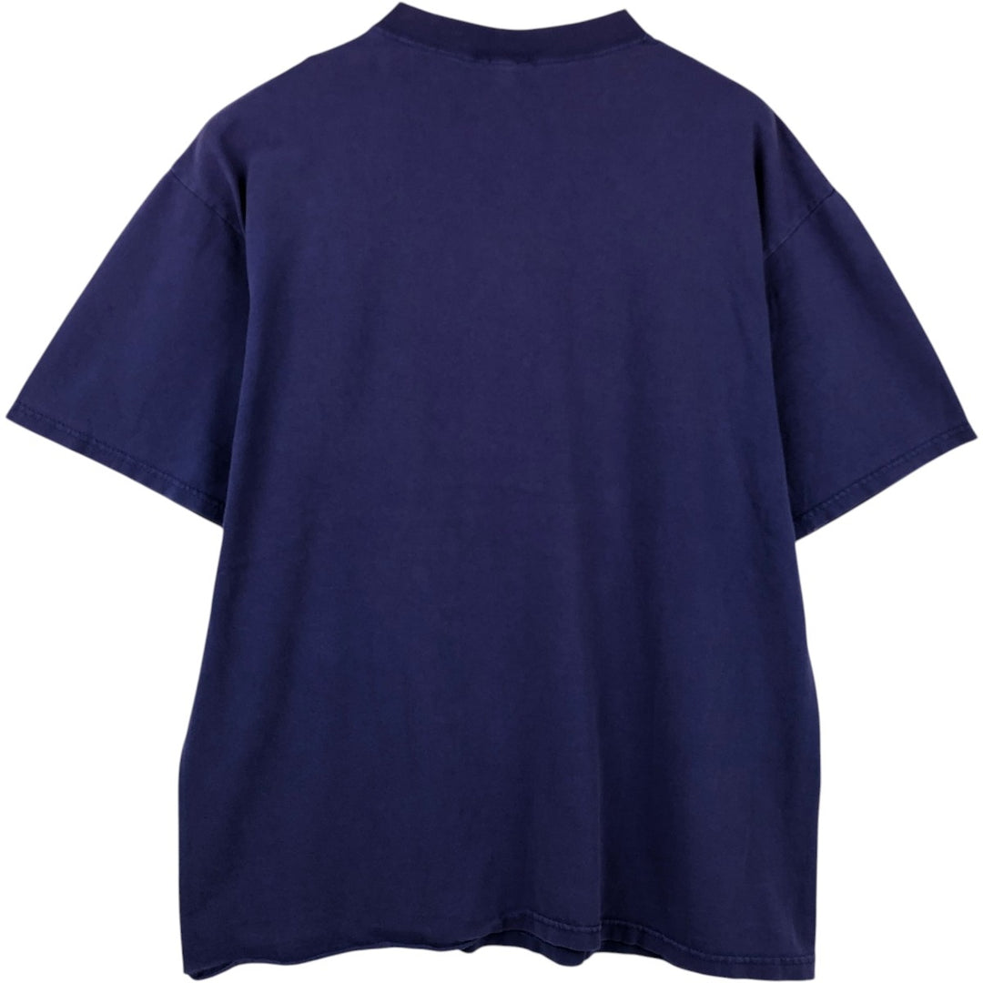90'S Planet Hollywood Advertising T-Shirt, Made in USA, Men's Size L (approx.), Vintage cotton purple type Vintage Second Hand