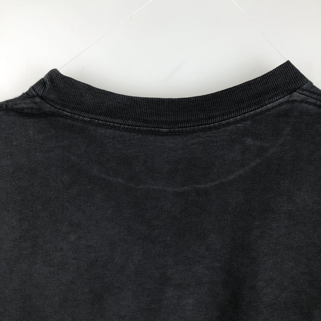 HARD ROCK CAFE Hard Rock Cafe Advertising T-shirt Men's XL size unclear black type Vintage Second Hand