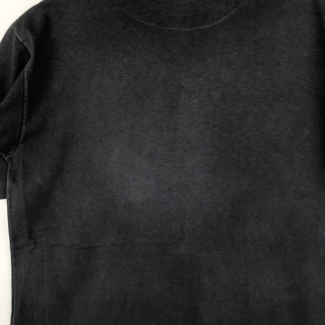 HARD ROCK CAFE Hard Rock Cafe Advertising T-shirt Men's XL size unclear black type Vintage Second Hand
