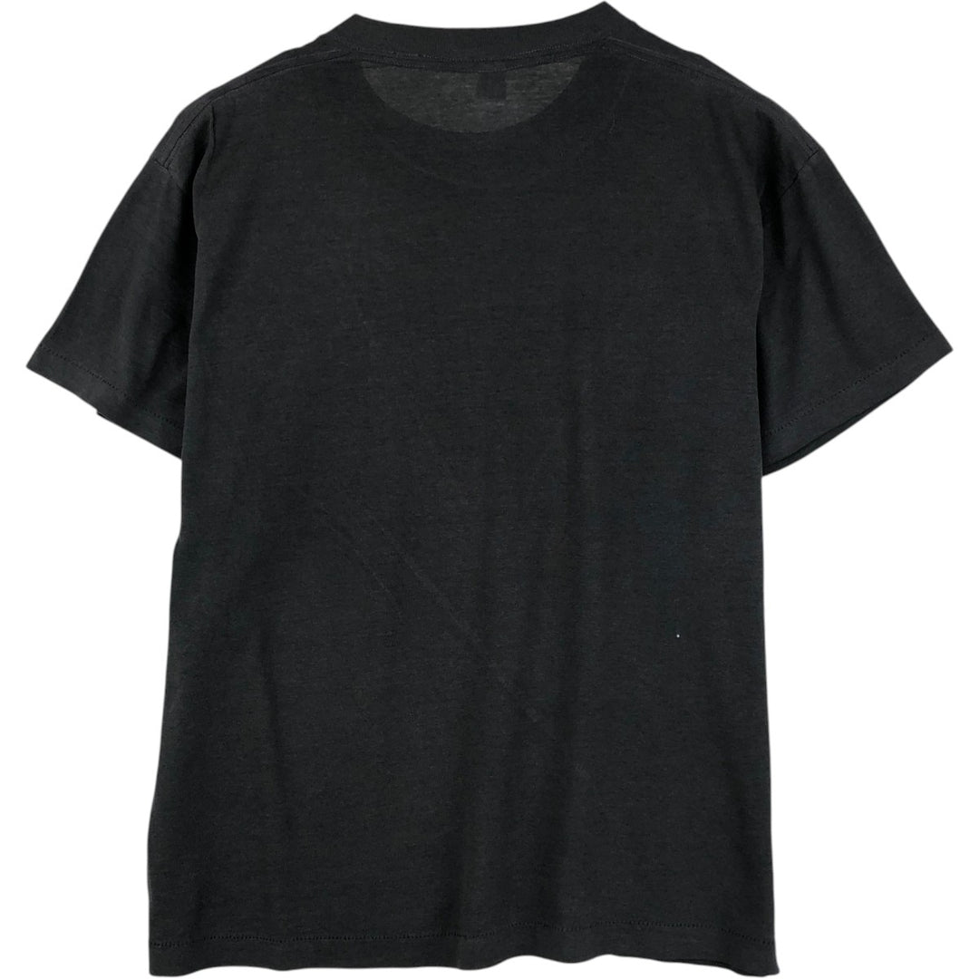 80'S Screen Stars Joe's Generic Bar Advertising T-Shirt, Made in USA, Men's XL equivalent, Vintage cotton black type Vintage Second Hand