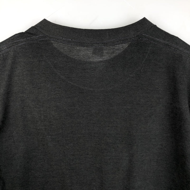 80'S Screen Stars Joe's Generic Bar Advertising T-Shirt, Made in USA, Men's XL equivalent, Vintage cotton black type Vintage Second Hand