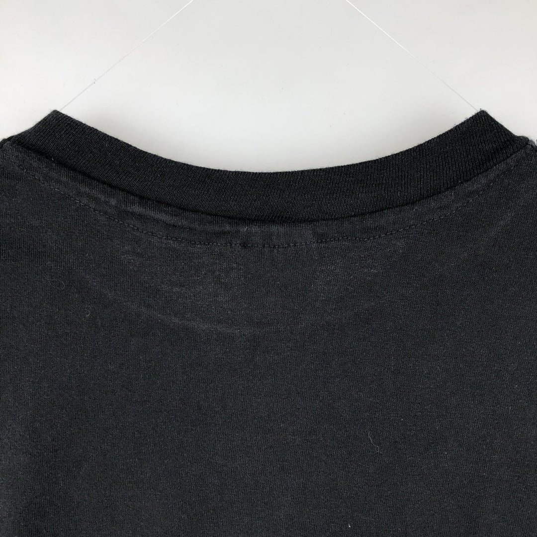 90'S Anvil Hard Rock Cafe Advertising T-Shirt, Made in USA, Men's XL equivalent, Vintage cotton black type Vintage Second Hand