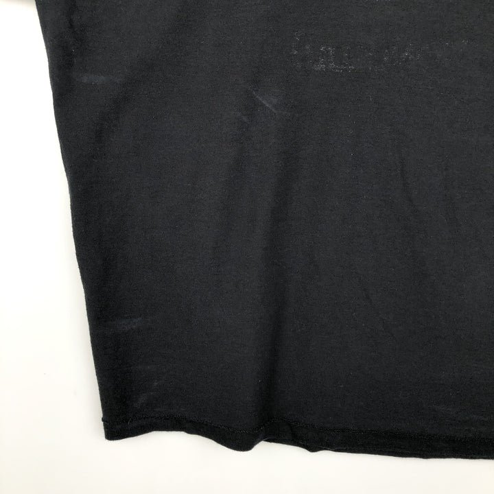 90'S Anvil Hard Rock Cafe Advertising T-Shirt, Made in USA, Men's XL equivalent, Vintage cotton black type Vintage Second Hand