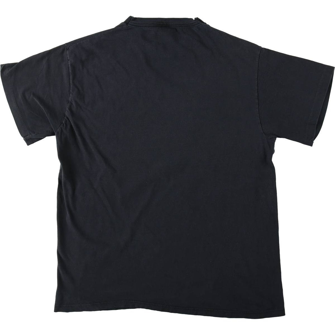 HARD ROCK CAFE Hard Rock Cafe Advertising T-shirt Men's L size cotton black type Vintage Second Hand