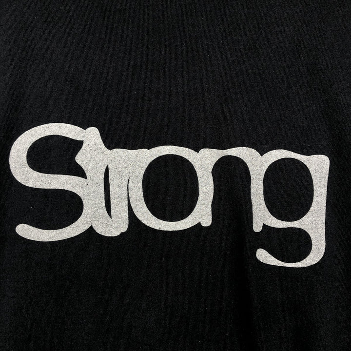 80s-90'S Screen Stars by FRUIT OF THE ROOM Stella Artois Advertising T-shirt, Made in USA, Men's XL equivalent. cotton black type Vintage Second Hand