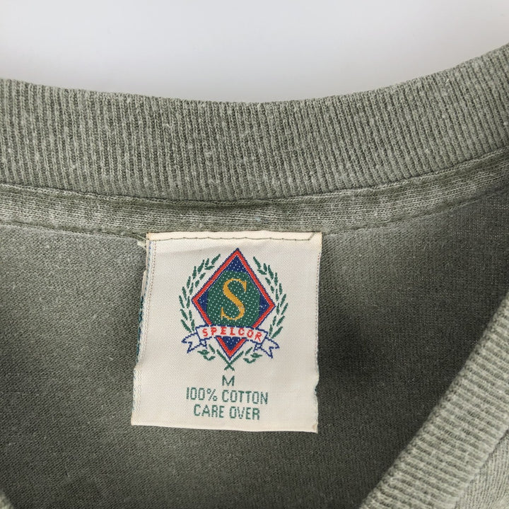 SPEICOR SLICK ROCK CAFE Advertising T-Shirt, Made in USA, Men's Size M (equivalent) cotton Khaki type Vintage Second Hand