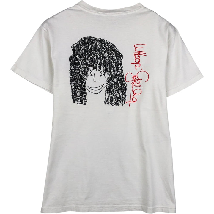 Planet Hollywood advertising T-shirt, made in the USA, men's size S (equivalent). cotton white type Vintage Second Hand