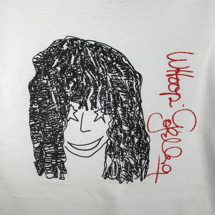 Planet Hollywood advertising T-shirt, made in the USA, men's size S (equivalent). cotton white type Vintage Second Hand