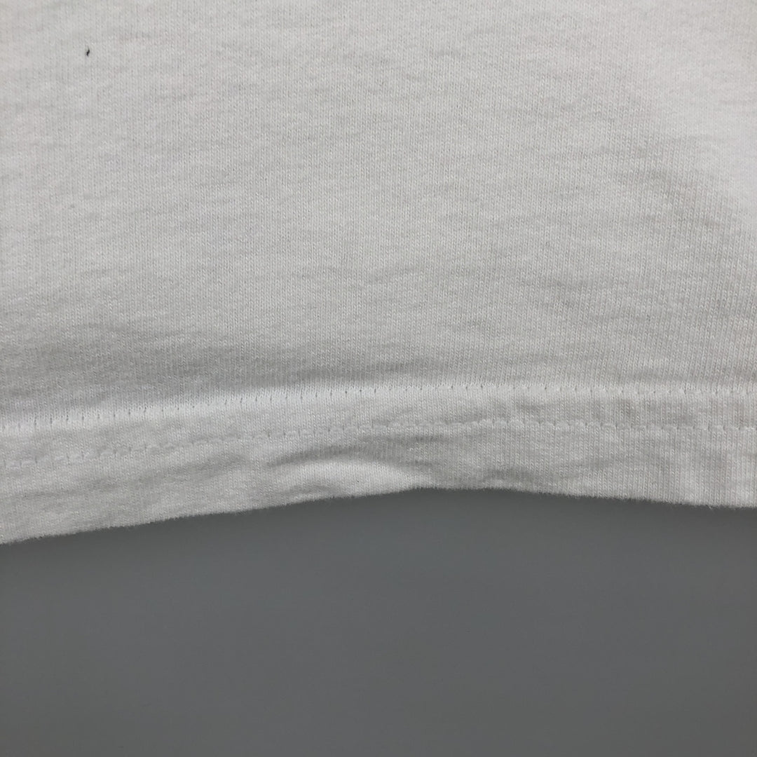 Planet Hollywood advertising T-shirt, made in the USA, men's size S (equivalent). cotton white type Vintage Second Hand