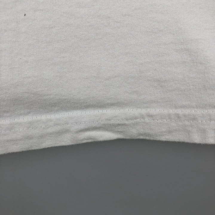 Planet Hollywood advertising T-shirt, made in the USA, men's size S (equivalent). cotton white type Vintage Second Hand