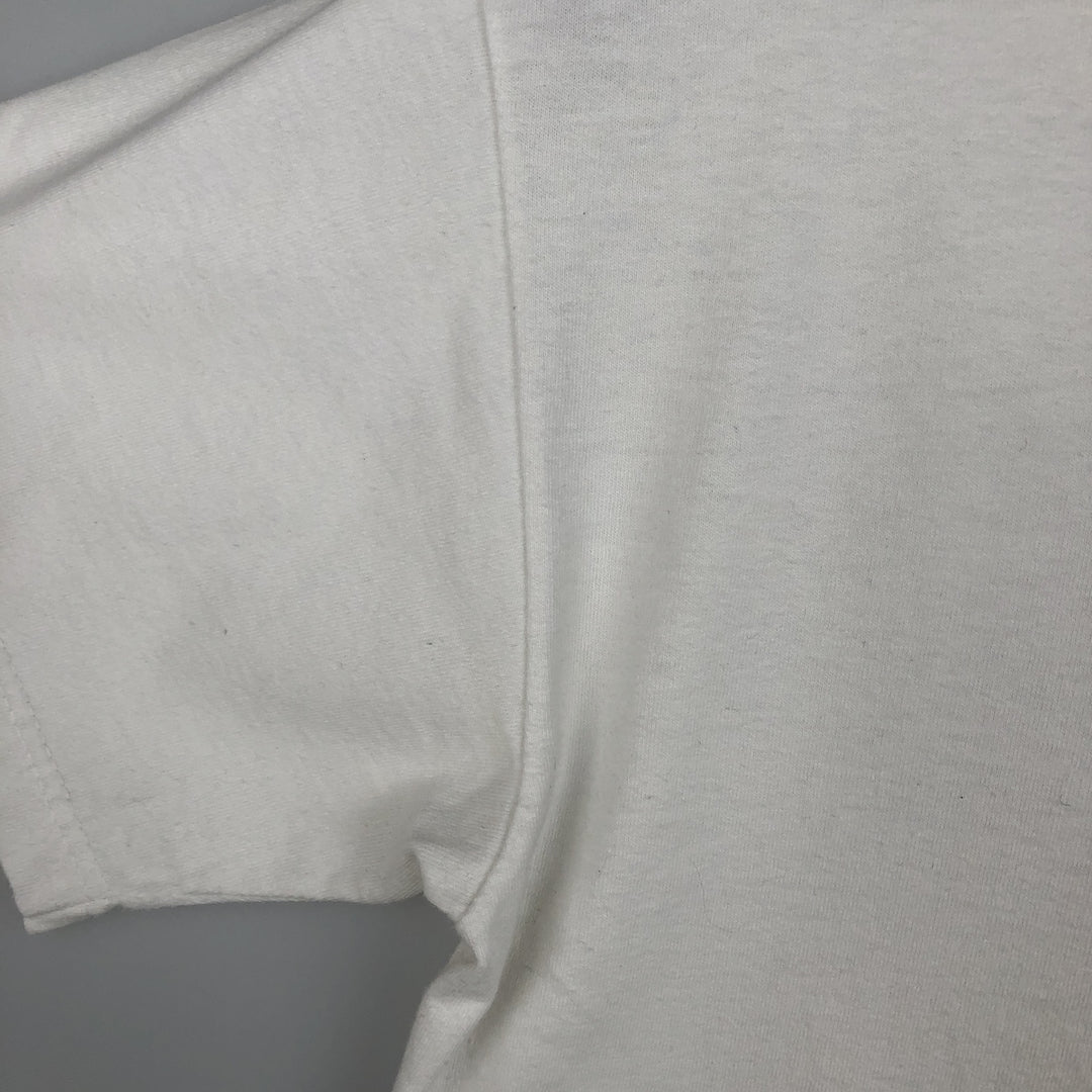 Planet Hollywood advertising T-shirt, made in the USA, men's size S (equivalent). cotton white type Vintage Second Hand