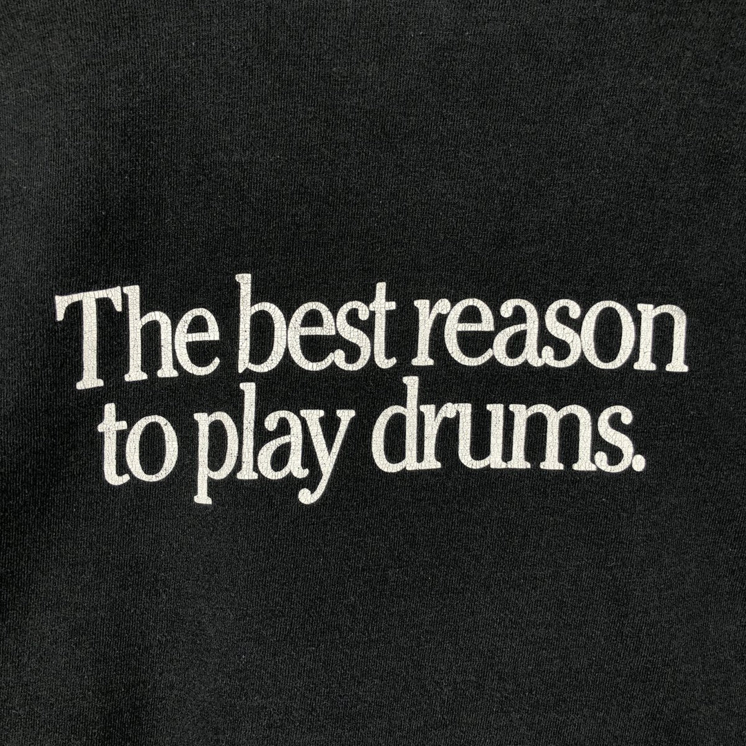 90'S Fruit of the Loom Pearl Print Advertising T-Shirt, Made in USA, Men's XL (approx.), Vintage cotton black type Vintage Second Hand