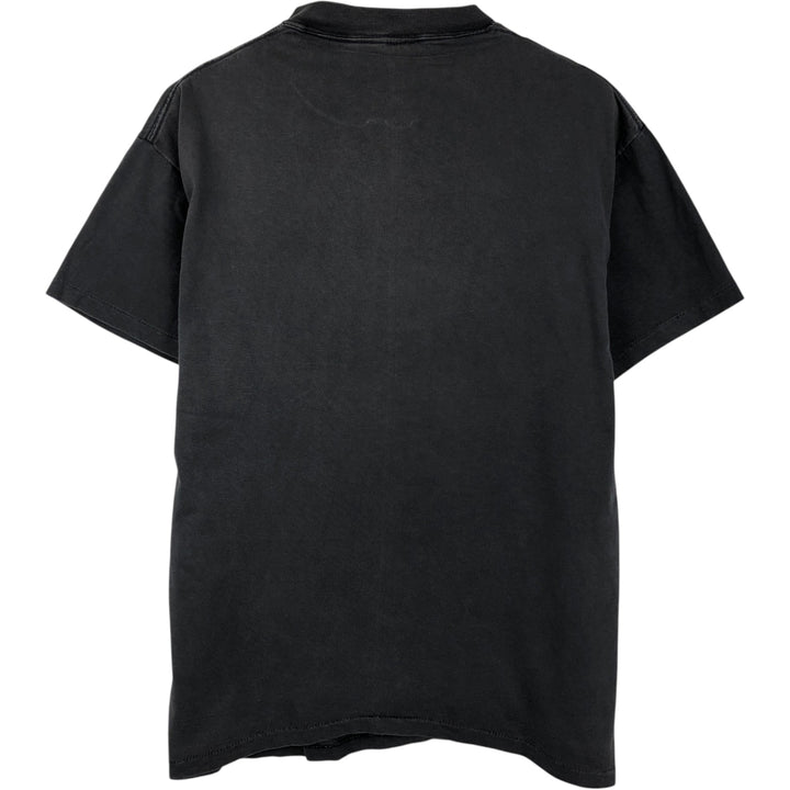 80s-90'S Royal FIRST CLASSIC Hard Rock Cafe Coca-Cola Advertising T-Shirt, Made in USA, Men's Size L (approx.) cotton black type Vintage Second Hand