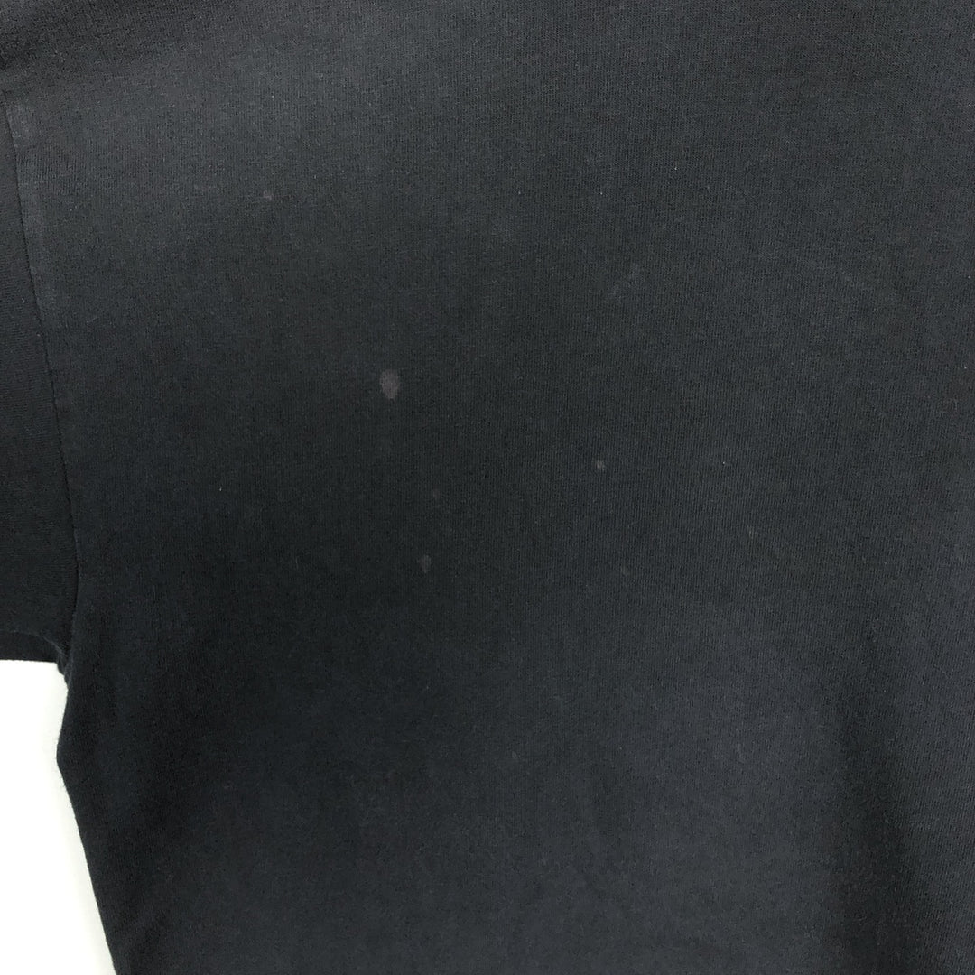 90'S American Born Marlboro Advertising T-Shirt, Made in USA, Men's XL equivalent, Vintage cotton black type Vintage Second Hand