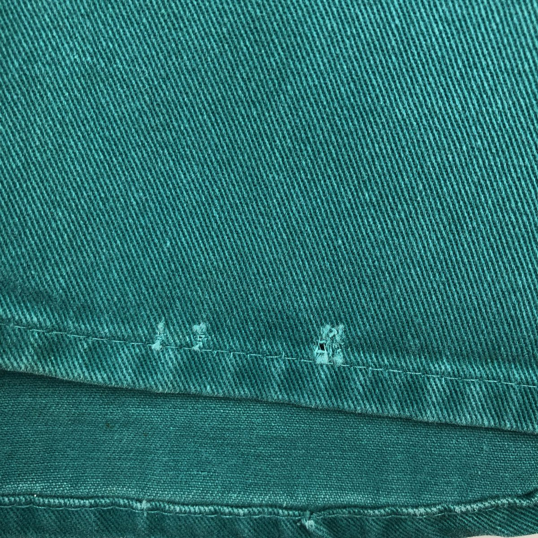 Carhartt Long-Sleeve Western Shirt, Men's Size XL (approx.) unclear green type Vintage Second Hand