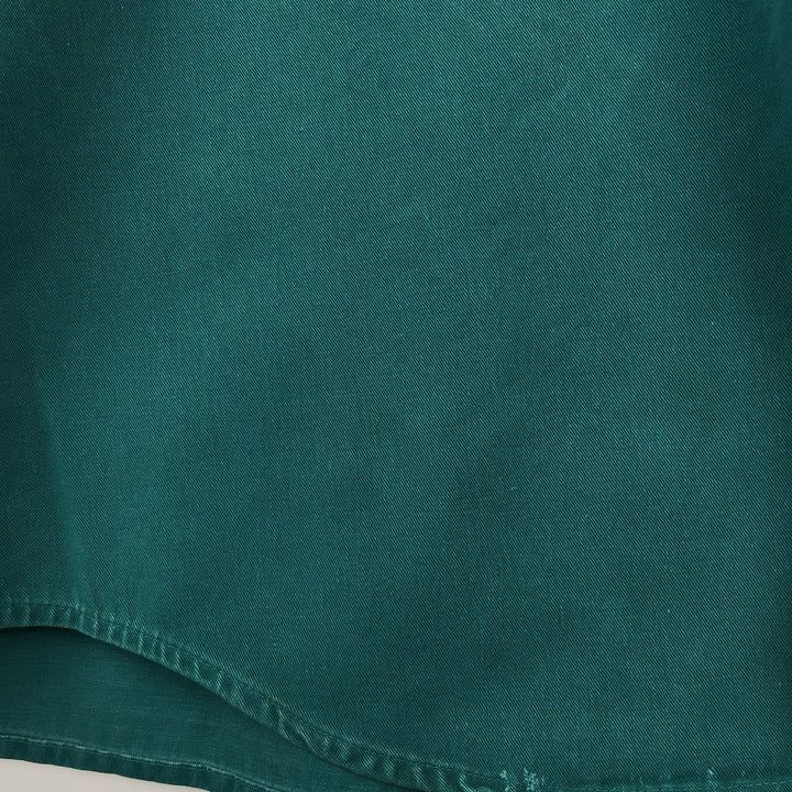 Carhartt Long-Sleeve Western Shirt, Men's Size XL (approx.) unclear green type Vintage Second Hand