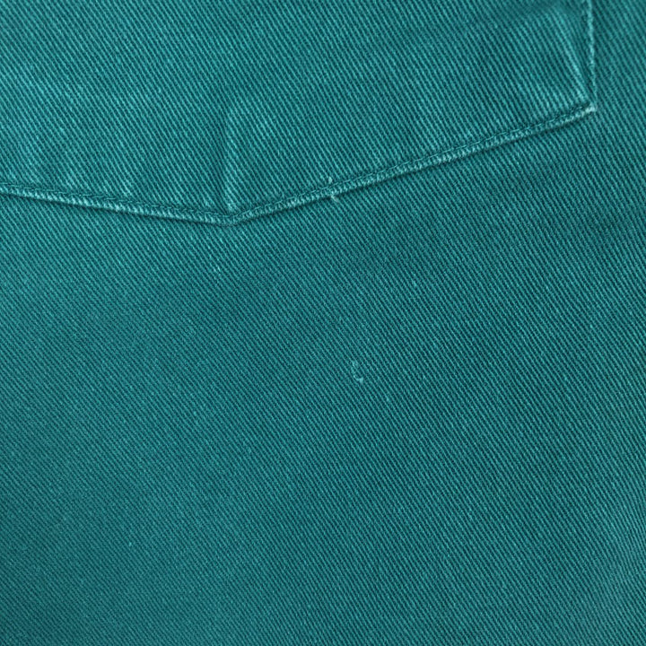 Carhartt Long-Sleeve Western Shirt, Men's Size XL (approx.) unclear green type Vintage Second Hand